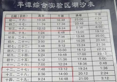 2020年福建平潭潮汐表查询 平潭岛潮汐时间表