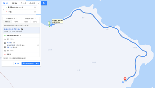 长江澳到北港村公交